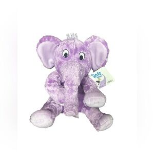 Dr. Seuss The Nose Book Purple Elephant 12” Plush Kohl's Cares NWT Retired Toy